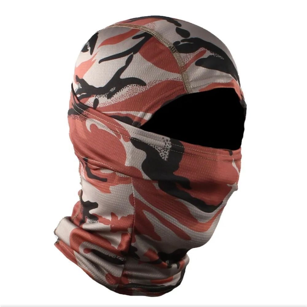 Balaclava Camo Face Mask UV Protection Hood Outdoor Tactical Skiing Cycling Mask